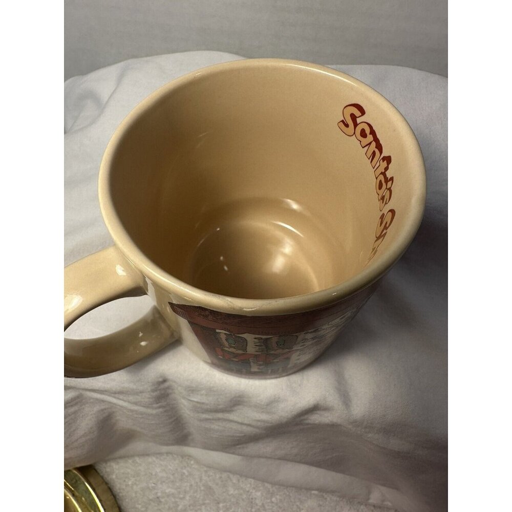 4 VTG Trenditions Santa’s Shelf MUG, Santa w/ Toys Christmas Holiday Cup Mug - Picture 9 of 10